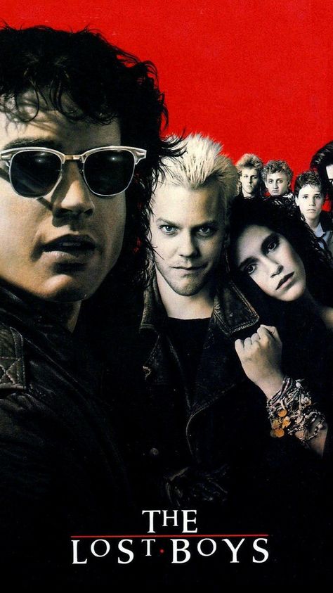 Teen Vampire, Jason Patric, Lost Boys Movie, The Lost Boys 1987, The Lost Boys, Boys Posters, Vampire Movies, Kiefer Sutherland, Haim