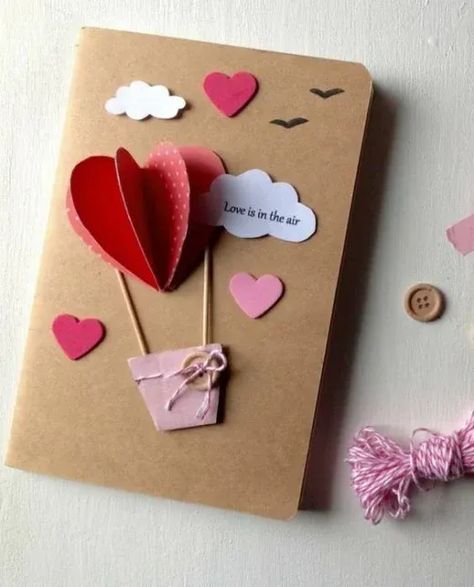 50+ Adorable and Creative DIY Valentines Cards | HubPages Valentines Day Cards Handmade, Diy Valentines Cards, Valentine Cards Handmade, Valentine Crafts For Kids, Handmade Paper Crafts, Diy Valentines Gifts, Birthday Cards Diy, Paper Crafts For Kids, Paper Crafts Diy Kids