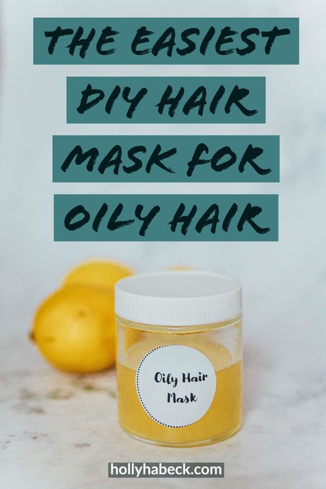 Hair Masks For Oily Hair, Diy Hair Mask For Oily Hair, Hair Mask For Oily Hair, Mask For Oily Hair, Greasy Hair Remedies, Prevent Oily Hair, Oily Hair Remedies, Overnight Hair Mask, Hair Buildup