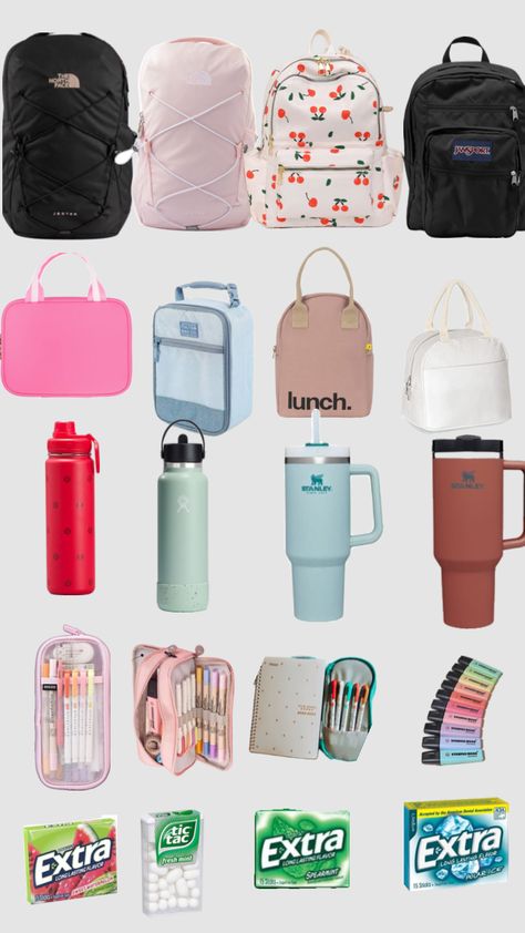 High School Essentials, School Locker Decorations, Middle School Essentials, School Backpack Essentials, Middle School Survival, Preppy School Supplies, Preppy Essentials, Lilly Pulitzer Outfits, Teen Stuff