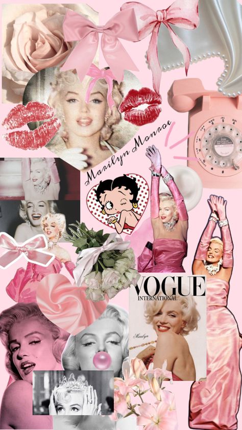 Wallpaper, vintage, pink Baddie Cartoon Aesthetic Pfp, Marilyn Monroe Wallpaper, Marilyn Monroe Artwork, Marilyn Monroe Poster, Neon Light Art, Cute Home Screen Wallpaper, Future Wallpaper, Pink Wallpaper Girly, Rose Gold Wallpaper