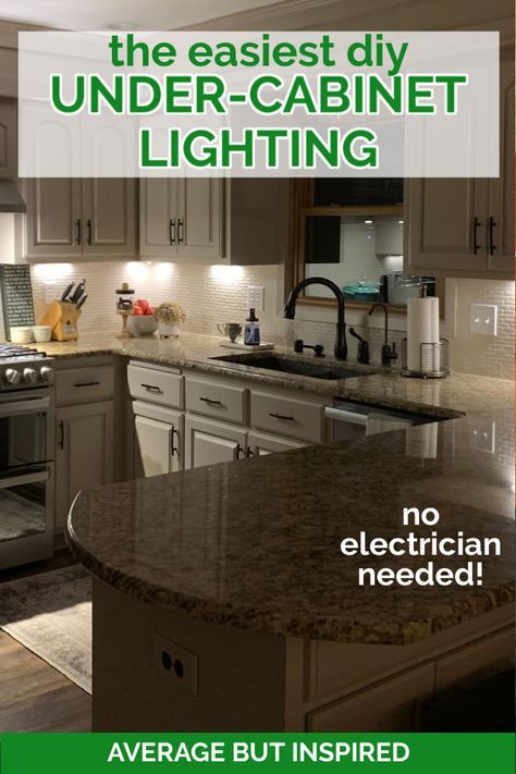 Adding Under Cabinet Lighting, Diy Under Cabinet Lighting, Cabinet Lighting Diy, Above Kitchen Cabinets Ideas, Decorating Above Kitchen Cabinets Ideas, Kitchens Decor, Under Cabinet Lighting Wireless, Kitchen Under Cabinet Lighting, Decorating Above Kitchen Cabinets