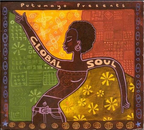 Various - Global Soul at Discogs Arte Hippy, Afrocentric Art, Mötley Crüe, Afro Art, Art Collage Wall, Hippie Art, Ethereal Art, Funky Art, Various Artists