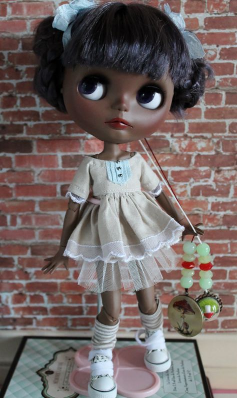 Doll Aesthetic, Pullip Dolls, African American Dolls, Black Dolls, Valley Of The Dolls, Black Barbie, Hello Dolly, Doll Collection, Black Doll