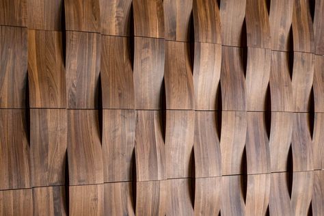 Feature Wall Cladding, Waves Of The Ocean, Timber Panelling, Wooden Wall Panels, Ceiling Panels, Wood Panel Walls, Timber Flooring, Fireplace Wall, Acoustic Panels