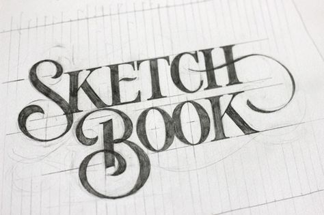 Sketch Book #Type #Typography #Typo #Calligraphy #Write #Writing #Letter #Lettering Best Sketchbook, Hand Lettering Inspiration, Cool Typography, Hand Type, Creative Typography, Types Of Lettering, Creative Fonts, Typography Letters, Custom Letters