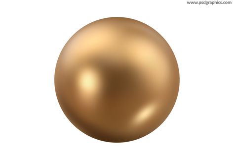 Free Gold Sphere Design Mockup in PSD Xmas Icons, Gold Sphere, Gold Drawing, Sphere Design, Badge Template, Lucky Draw, Simple Logo Design, Beauty Products Photography, Material Textures