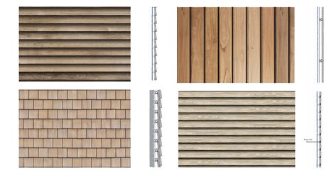 Technical Details: An Architect’s Guide to Timber Cladding Types Of Cladding, Shiplap Cladding, Sweet Chestnut, Cavity Wall, Cladding Materials, Treated Timber, Chestnut Trees, Cedar Shingles, Timber Cladding