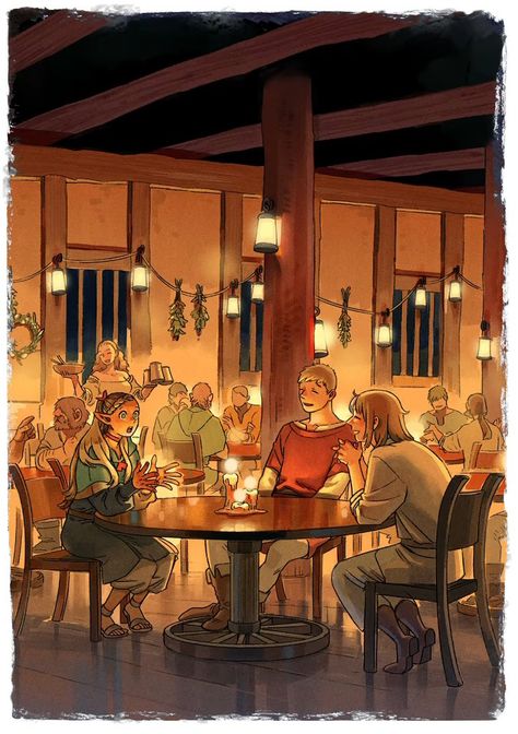 Dungeon Meshi Ending - 'Party!!' Drawings [Part... — Savaralyn Dungeon Meshi Food, Dungeon Meshi Art, Dungeon Meshi Manga, Dungeon Meshi Wallpaper, Dungeon Anime, Monster Food, Delicious In Dungeon, Dungeon Meshi, Arte Fantasy