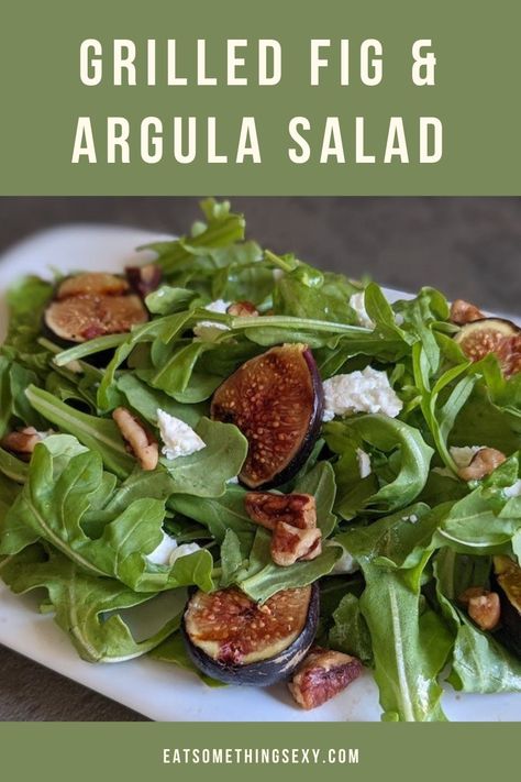 This tasty summer salad recipe features the sweetness of grilled figs and the peppery flavor of arugula. A great appetizer or side salad, it can even be served as a light brunch salad or a simple supper. This arugula salad recipe is a keeper! Grilled Figs, Fig Salad Recipes, Archers Voice, Brunch Salad, Simple Supper, Aphrodisiac Foods, Fig Salad, Arugula Salad Recipes, Butter Lettuce