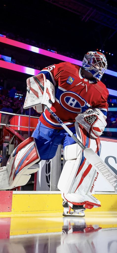 Nhl Goalies Wallpaper, Carey Price Wallpapers, Montreal Canadiens Wallpaper, Goalie Gear, Hockey Posters, Hockey Mask, Hockey Goalie, Hockey Cards, Ice Breakers