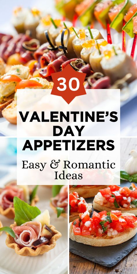 Start Your Romantic Evening with 30 Valentine’s Day Appetizers! These easy and charming starters are perfect for setting a loving mood. Click for delightful appetizer ideas to begin your special night! Salmon Roses, Fried Goat Cheese, Grilled Oysters, Bacon Wrapped Dates, Easy Starters, Caprese Skewers, Light Appetizers, Classic Appetizers, Lobster Bisque