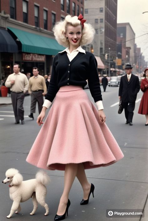 Poodle Skirt Outfit, Poodle Skirts, Poodle Skirt, Fashion Goals, Skirt Outfit, Skirt Outfits, 50 %, Skirt, Pins