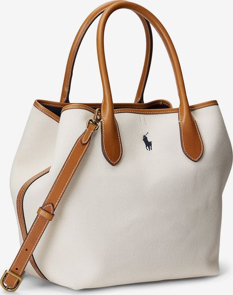 Polo Ralph Lauren Shopper in Beige, Chamois | ABOUT YOU Ralph Lauren Bag, Ralph Lauren Bags, Beige Bag, Miss Dior, Professional Outfits, Canvas Bag, Leather Purses, Polo Ralph, Spring Fashion