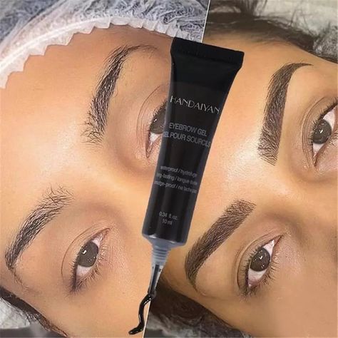 6 Colors Natural Liquid Dyeing Eyebrow Cream Set Waterproof Durable Brown Tint Eyebrow Henna Mascara Eyebrows Paint Makeup Kylie Jenner Eyebrows, Eyebrow Henna, Henna Eyebrows, Paint Makeup, Plucking Eyebrows, Filling In Eyebrows, How To Grow Eyebrows, Eyebrow Enhancer, Eyebrows On Fleek