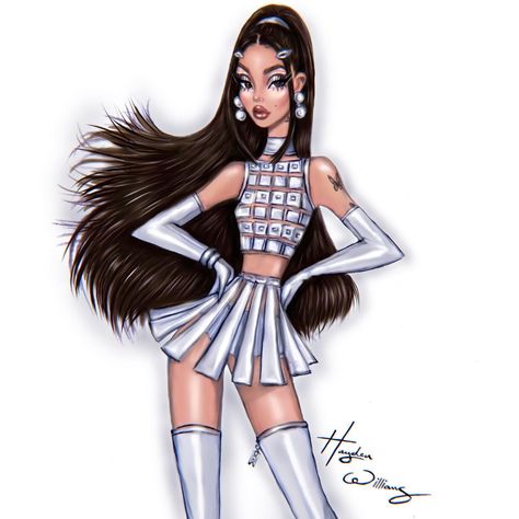 Hayden Williams (@hayden_williams) • Instagram photos and videos Ariana Grande Fanart, Ariana Grande Birthday, Ariana Grande Drawings, Josie And The Pussycats, Hayden Williams, Fashion Design Collection, Happy Birthday To My, Concert Looks, Performance Dresses