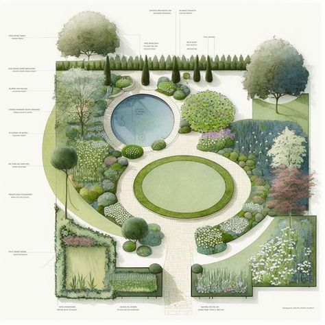 Front Yard Design Ideas, Yard Design Ideas, Garden Home Ideas, Yard Landscape Ideas, Garden Front Yard, Garden Planning Layout, Front Yard Landscape, Ideas For Garden, Landscape Design Drawings