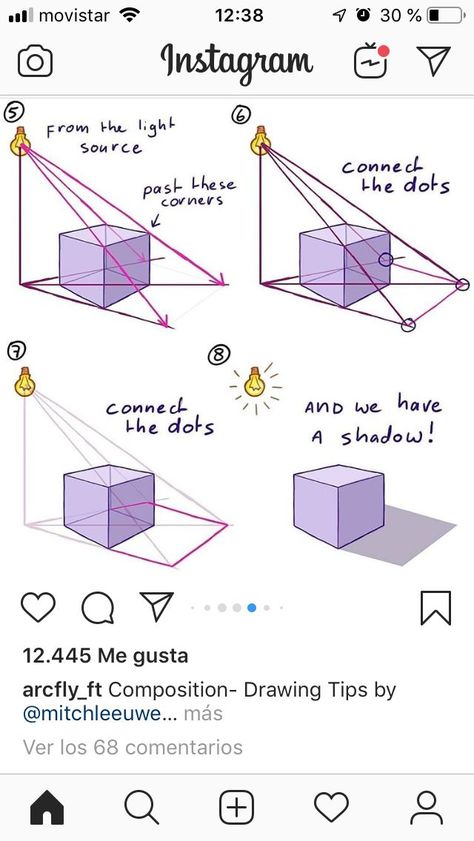 From 2d To 3d, Object In Perspective, How To Add Shadows To A Drawing, Architecture Drawing For Beginners, Perspective Drawing Lessons Tutorials, Perspective Drawing Lessons Step By Step, Drawing Basics For Beginners, How To Draw Shadows, Architecture Drawing Beginner