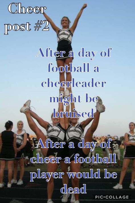 Cheerleading Quotes Funny, Cheer Quotes Motivational, Cheerleading Quotes Inspirational, Cheer Sayings Quotes Cheerleading, Things Only Cheerleaders Understand, Cheer Mom Memes Funny, Cheer Funny, Cool Cheer Stunts, Cheer Dance Routines