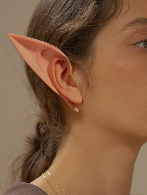 Elf Design, Fairy Ears, Ear Cuff Jewelry, Ear Design, Ear Climbers Earrings, Elf Costume, Elf Ears, Ear Climber, Plastic Earrings