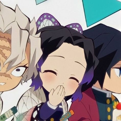 sanemi, shinobu, & giyuu matching icons - demon slayer Shinobu Giyuu, Cute Anime Profile Pictures, Dragon Slayer, Anime Profile, Cute Profile Pictures, Matching Profile Pictures, Slayer Anime, Matching Pfp, Matching Icons