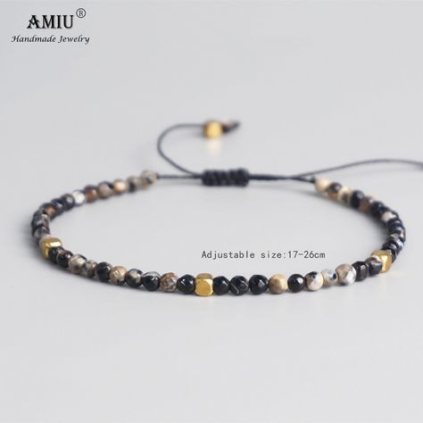 AMIU 3mm Natural Stone Beads Tibetan Stone Beads Stretch Bracelet For Men Women Yoga Chakra Crystal Bead Bracelets|Chain & Link Bracelets| - AliExpress Crystal Bead Bracelets, Yoga Chakra, Ethno Style, Natural Stone Beads, Gold Bead Bracelets, Women Yoga, Simple Bracelets, Crystal Beads Bracelet, Summer Gifts