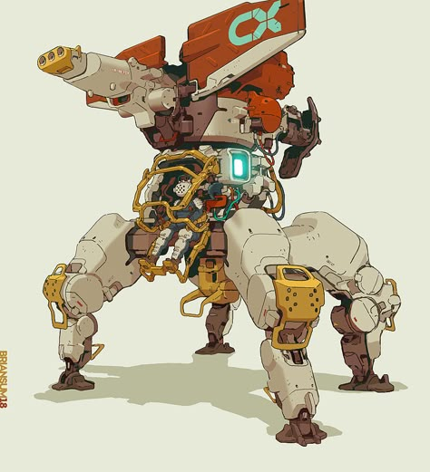 Brian Sum, Lancer Rpg, Mech Design, Dragon Age Origins, Arte Robot, Arte Cyberpunk, Robot Concept, The Robot, Robots Concept