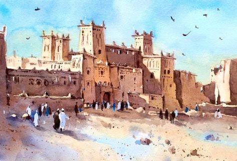 All posts • Instagram School Border, Nice Pictures, Architecture Drawing, Land Scape, Flower Drawing, Art Studio, Art For Sale, Morocco, Cityscape