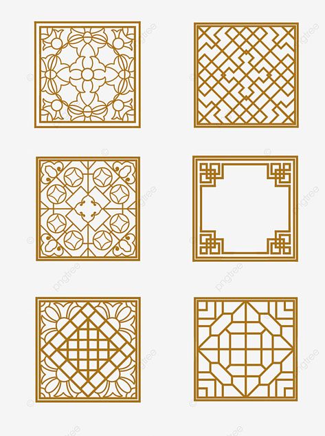 Chinese Window Pattern, Chinese Pattern Design, Chinese Window, Png Material, Window Pattern, Chinese Pattern, Living Room Decor Inspiration, Islamic Art Pattern, Flower Art Images