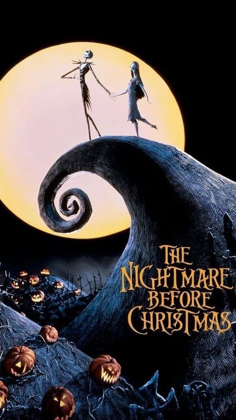 The Nightmare Before Christmas Movie, Shrunken Heads, Nightmare Before Christmas Movie, Halloween Playlist, Nightmare Before Christmas Wallpaper, Best Christmas Movies, Christmas D, Christmas Poster, Christmas Movie