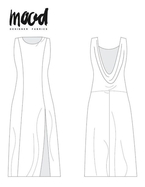 Hyacinth Gown Redux – Free Sewing Pattern Free Gown, Mood Patterns, Gown Sewing Pattern, Mood Sewciety, Sewing Patterns Free Women, Mood Designer Fabrics, Free Sewing Pattern, Dress Making Patterns, Mood Fabrics