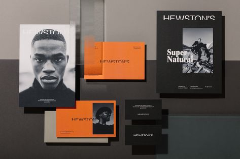 HEWSTON'S on Behance Identity Project, Portfolio Layout, Ipad App, A Font, Machine Learning Models, Super Natural, Core Values, Creative Process, Barber Shop