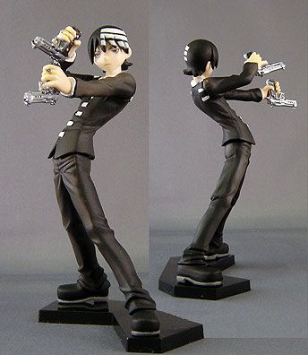 This figure of Kid is in my personal collection. Figurines, Black And White, Anime, White, Black