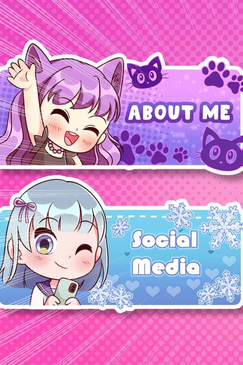 Cute Twitch Panels, Twitch Panels Ideas, Stream Setup, Setup Inspiration, Twitch Banner, Twitch Panels, Cute Emoji, Tokyo Revengers, Face Drawing