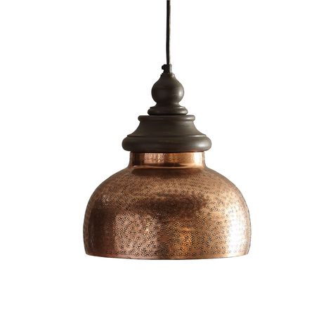 PRICES MAY VARY. Measures: 11" x 11" x 12.5" Antique copper finish Accommodates a 40 watt bulb (not included) Includes everything needed to hardwire into your ceiling Black colored cord Hanging Light Pendant, Novelty Lamps, Moody Modern, Farmhouse Ceiling, Farmhouse Pendant Lighting, Small Pendant Lights, Vintage Light Fixtures, Dining Room Light Fixtures, Copper Pendant Lights