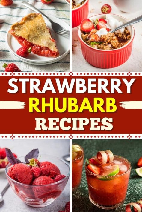 Fresh Rhubarb Recipes, Rhubarb Uses, Easy Rhubarb Recipes, Strawberry Rhubarb Recipes, Sweet Dips, Rhubarb Recipes, Pretty Cookies, Chocolate Chunk Cookies, Strawberry Rhubarb