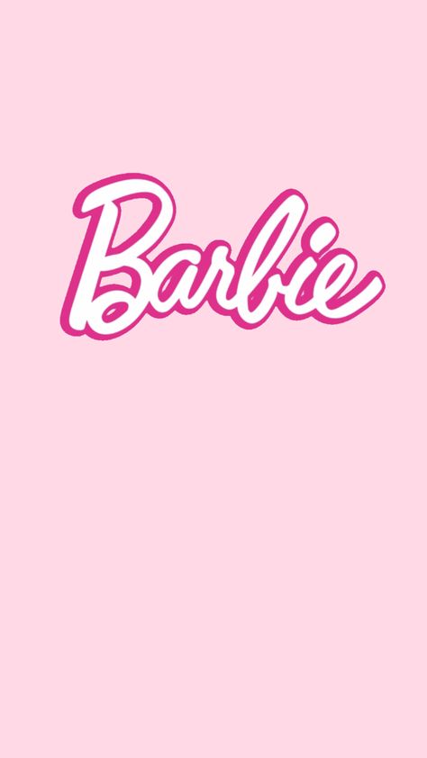 Barbie Logo Wallpapers, Aesthetic Pink Wallpapers, Pink Aesthetic Barbie, Dolly Quotes, Barbie Background, Glitter Barbie, Barbie Colors, Pink Iphone Wallpaper, Barbie Wallpaper