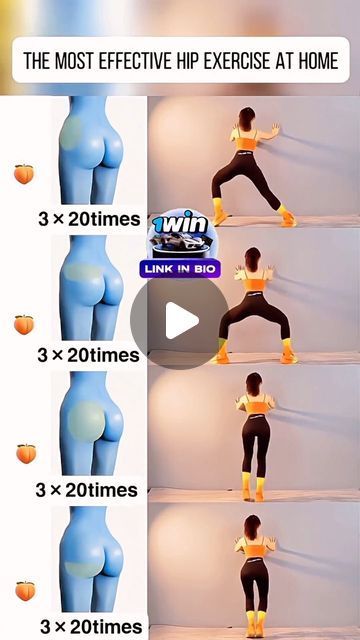 At Home Workouts For Women, Home Workout Videos, Breast Workout, Health Fitness Motivation, Post Partum Workout, Workout Moves, Hip Workout, Fat Burning Workout, Home Workout