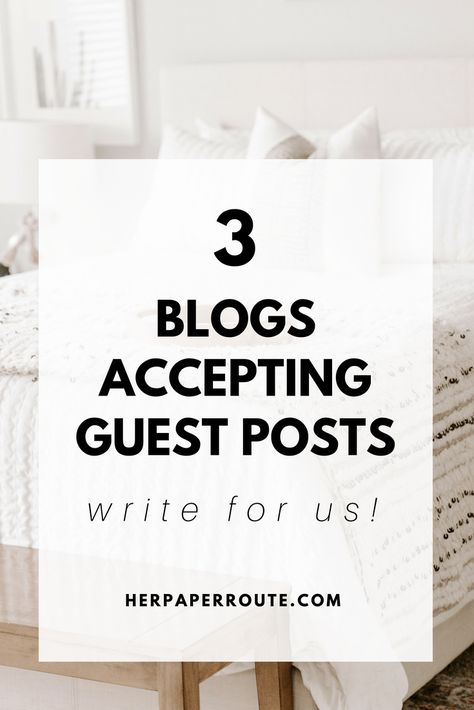 Three Blogs Accepting Guest Posts Write For Us Guest posts wanted HerPaperRoute.com Guest Posting On Blogs, Crafting Business, Well Design, Entrepreneurship Tips, Working Remotely, Blogging Inspiration, Blogging Resources, Increase Blog Traffic, Blog Strategy