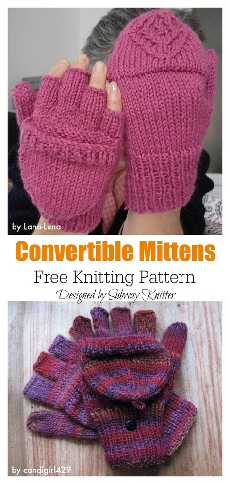 2 in 1 Fingerless Gloves & Mittens Free Knitting Pattern#freeknittingpattern  #knittingmittens  #fingerlessgloves  #knittingpatterns Fingerless Mittens Knitting Pattern, Free Knit Fingerless Gloves Pattern, Knitting Patterns Free Fingerless Gloves, Knitting Pattern For Fingerless Gloves, Free Knitted Glove Patterns, Fingerless Glove Patterns Free, Mittens Pattern Knitted, Knitted Mitts Patterns Free, How To Knit Gloves