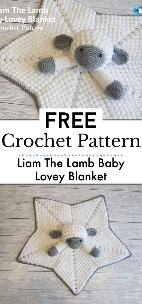 Free Crochet Lovey, Lovey Free Pattern, Security Blanket Crochet Pattern, Crochet Lovey Free Pattern, Crochet Security Blanket, Lovey Crochet, Bunny Blanket, Lovey Pattern, Crochet Lovey