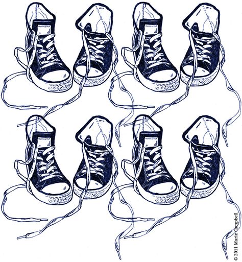 All Star Desenho, Sport Shoes Drawing, Shoes Perspective, Converse Shoes Drawing, Roller Derby Drills, How To Draw Shoes, Converse Drawing, Shoes Draw, Shoe Drawing