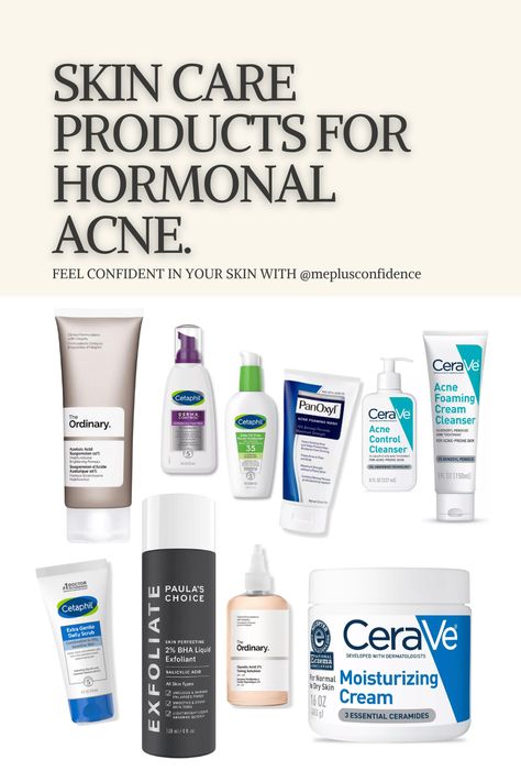 As a teenager, I didn't really have to deal with acne but as a twenty-something; I have hormonal acne. Acne can be difficult/annoying. It's easy to feel unconfident, especially when acne is noticeably on your face. No matter how much I try to cover it up, I still feel like people can see it! I have been researching what products might help with stubborn acne. All of these product have great reviews and are great quality. If you struggle with acne too, check these product out! #affiliate Skincare Hormonal Acne, Skin Care For Hormonal Acne, Hormonal Acne Products, Hormonal Acne Skincare Routine, Hormonal Acne Skincare, Acne Aesthetic, Nodule Acne, Hormonal Acne Supplements, Chin Acne