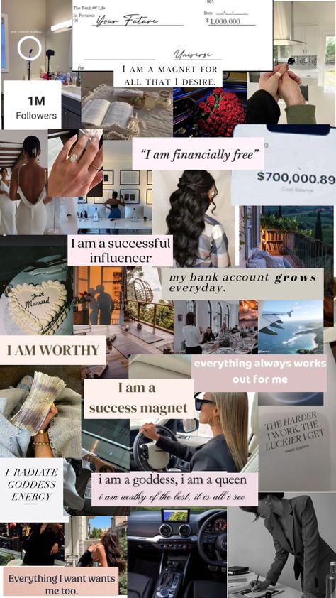 Vision Board Pics, Vision Board Collage, Manifesting Vision Board, Business Vision Board, Vision Board Examples, Vision Board Images, Vision Board Wallpaper, Business Woman Successful, Life Vision Board