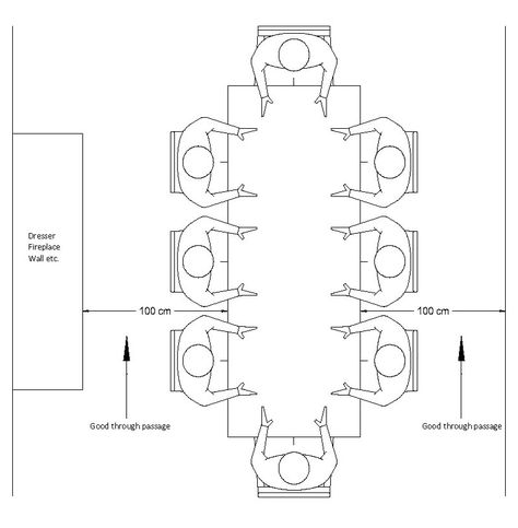 Ideal space around dining table Wooden Kitchen Table, Dining Table Height, Kitchen Table Bench, Kitchen Island Bench, Dining Table Sizes, Dining Room Dimensions, Dining Table Dimensions, Interior Design Guide, Design Rules