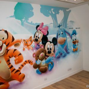 Disney Baby Rooms, Disney Baby Nurseries, Disney Mural, Deco Disney, Kids Room Murals, Baby Boy Bedroom, Kids Room Paint, Disney Rooms, Baby Zimmer