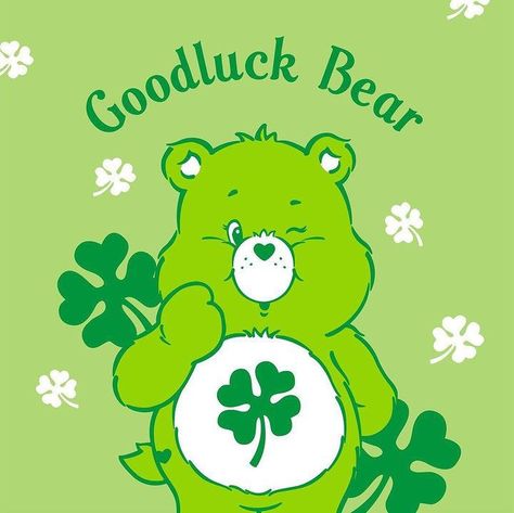 Good Luck Bear, Care Bears, Good Luck, Bears, Thailand, Toys, Green, On Instagram, Instagram