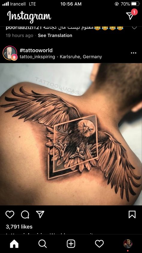 Chest Tattoo Unique, Eagle Back Tattoo, Tattoo Men Ideas, Chest Tattoo Stencils, Unique Tattoos For Women, Small Chest Tattoos, Back Piece Tattoo, Small Pretty Tattoos, Chest Tattoos For Women