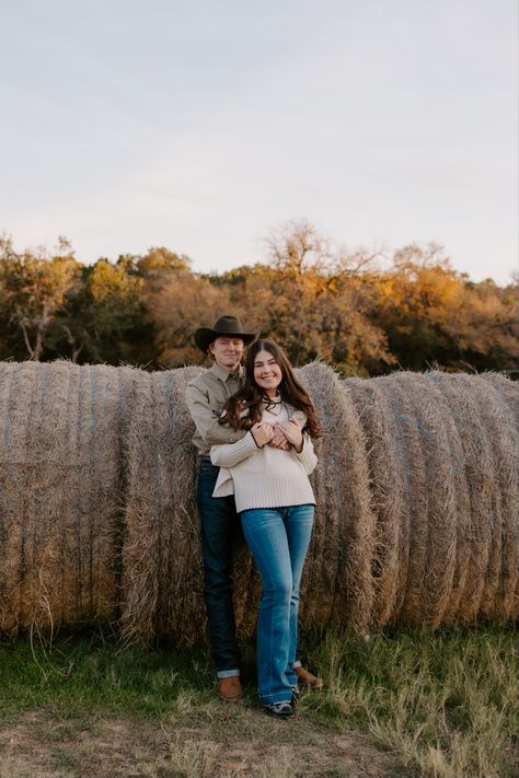 11/29/24 Liberty Hill, TX engagement pictures by @emmacatemcnewphotography and @amandalynnphotography_ engagements western engagements wedding pictures engagement inspo  weatern pictures western photography wedding texas Country Couple Pictures, Country Couple, Western Engagement, Pictures Engagement, Western Photography, Country Couples, Wedding Engagement Pictures, Photos Inspo, Engagement Inspo