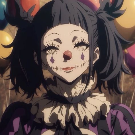 Cute Clown, Anime Canvas Art, Japon Illustration, Clown Makeup, Anime Canvas, Anime Pfp, Cartoon Profile Pics, Cute Profile Pictures, Discord Server